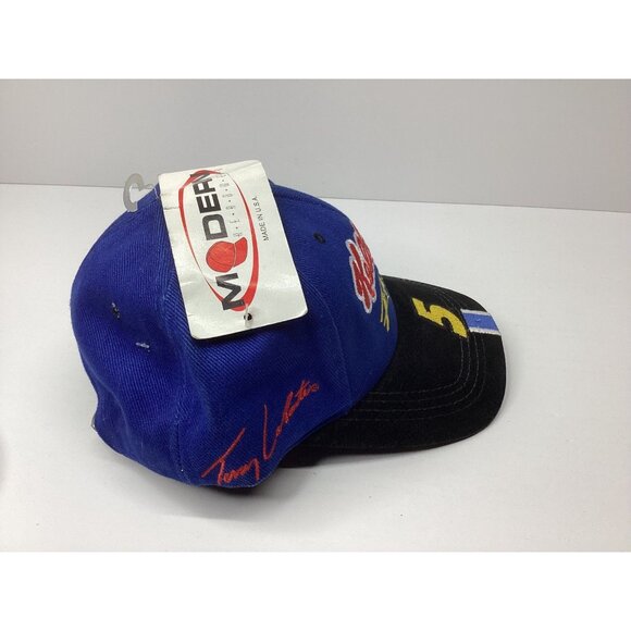 Terry Labonte Kellogg's Racing Hat Tony The Tiger Men's Adjustable Blue Black 5 - Picture 3 of 6